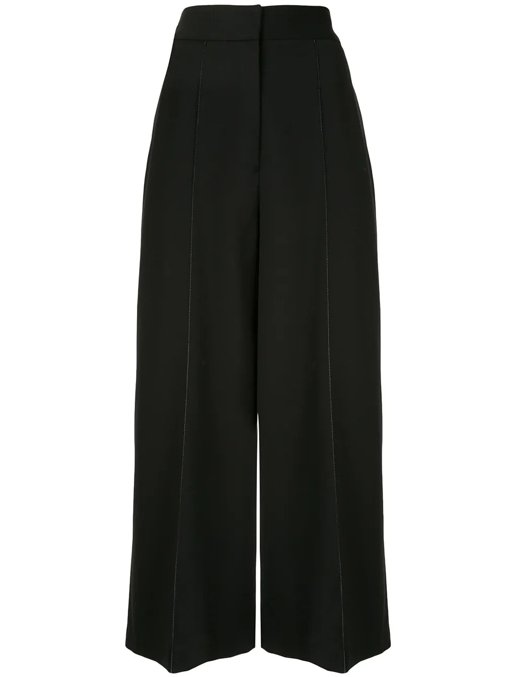 Tailored High-Waisted Suiting Culottes