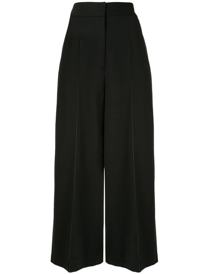 Tailored High-Waisted Suiting Culottes