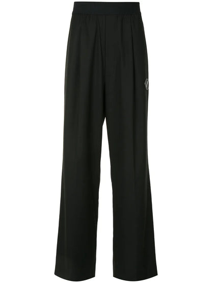 Elasticated Wide Leg Trousers
