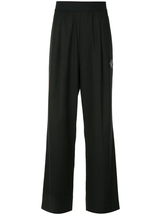 Elasticated Wide Leg Trousers
