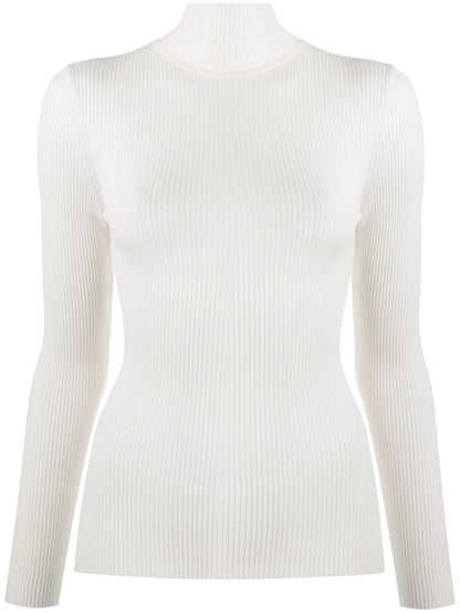 Roll-Neck Fitted Jumper