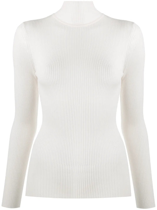 Roll-Neck Fitted Jumper