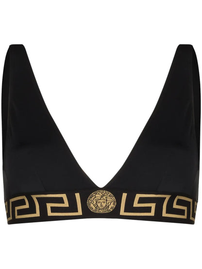 Greca Border Bikini Top