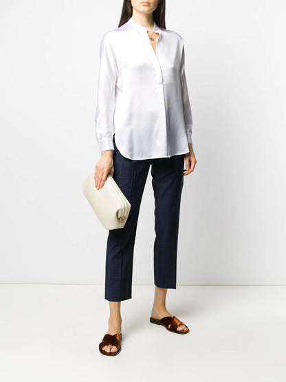 Open Neck Loose Fit Blouse