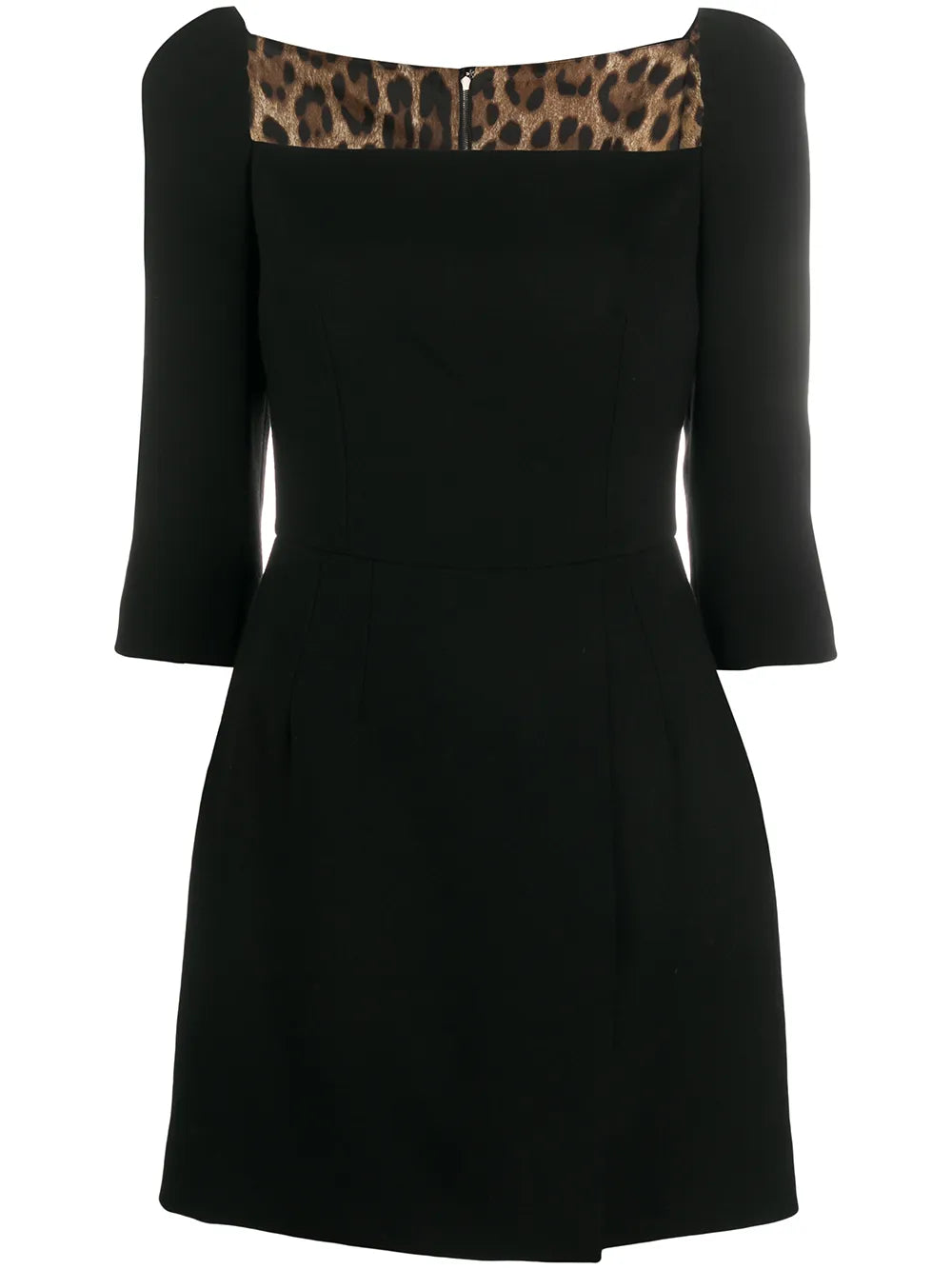 Double Crepe Minidress