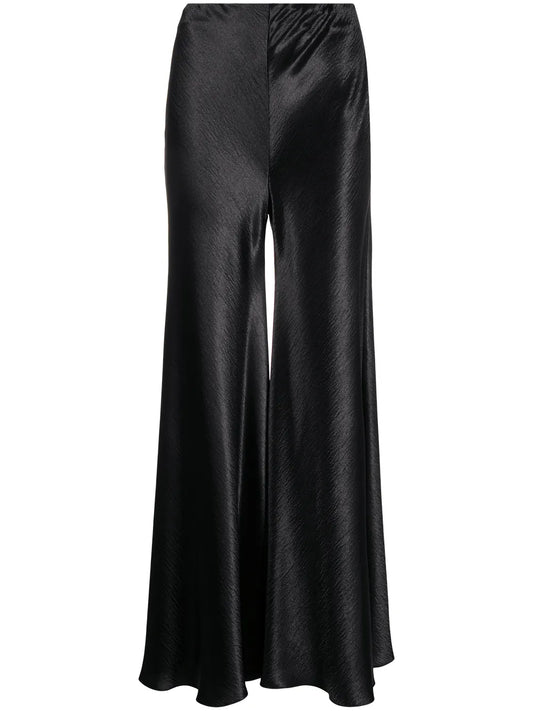 Wide Bell-Flare Trousers