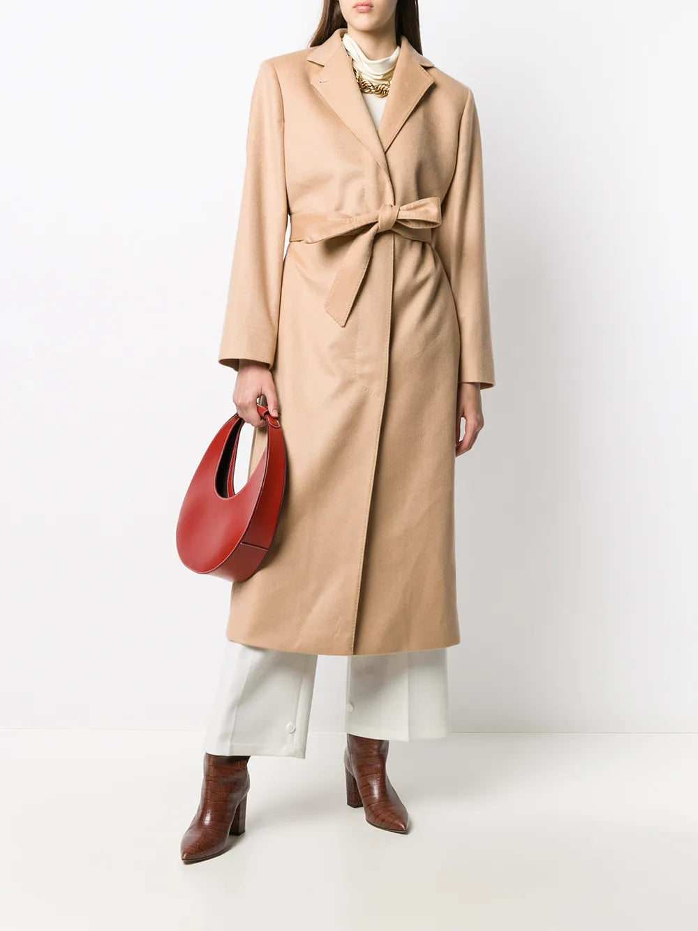 Tie-Waist Trench Coat