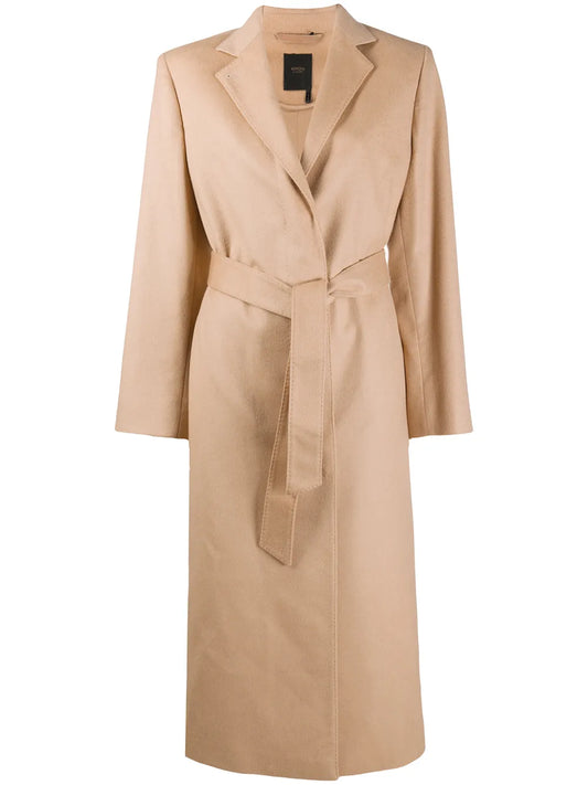 Tie-Waist Trench Coat