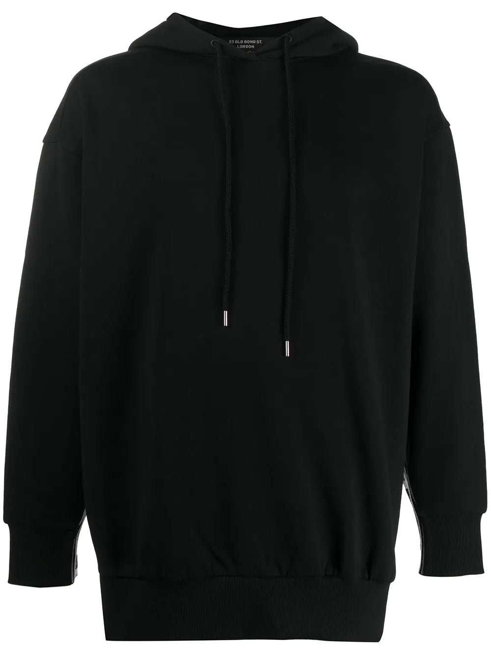 Logo Trim Hoodie