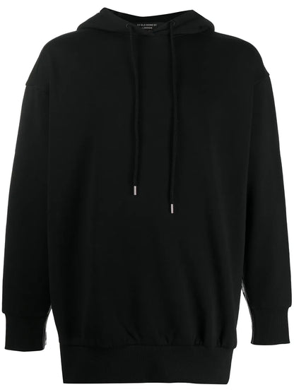Logo Trim Hoodie