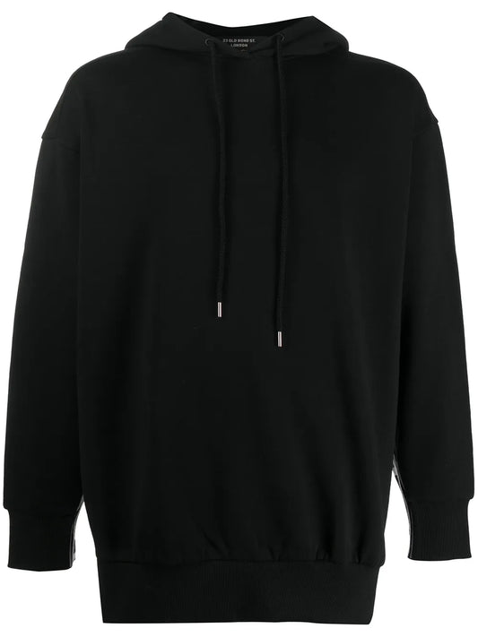 Logo Trim Hoodie