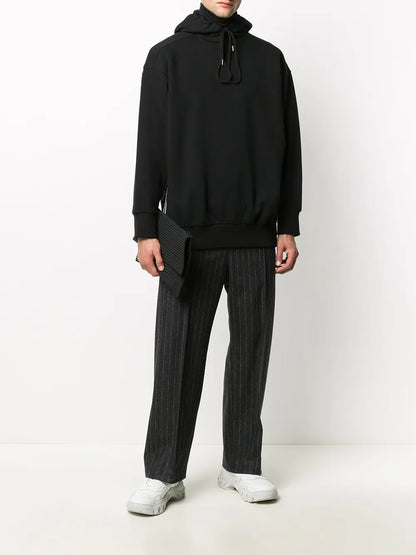 Logo Trim Hoodie