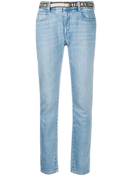 Boyfriend Slim-Fit Jeans