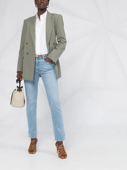 Boyfriend Slim-Fit Jeans