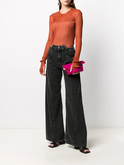 Décortiqué Wide-Leg Jeans