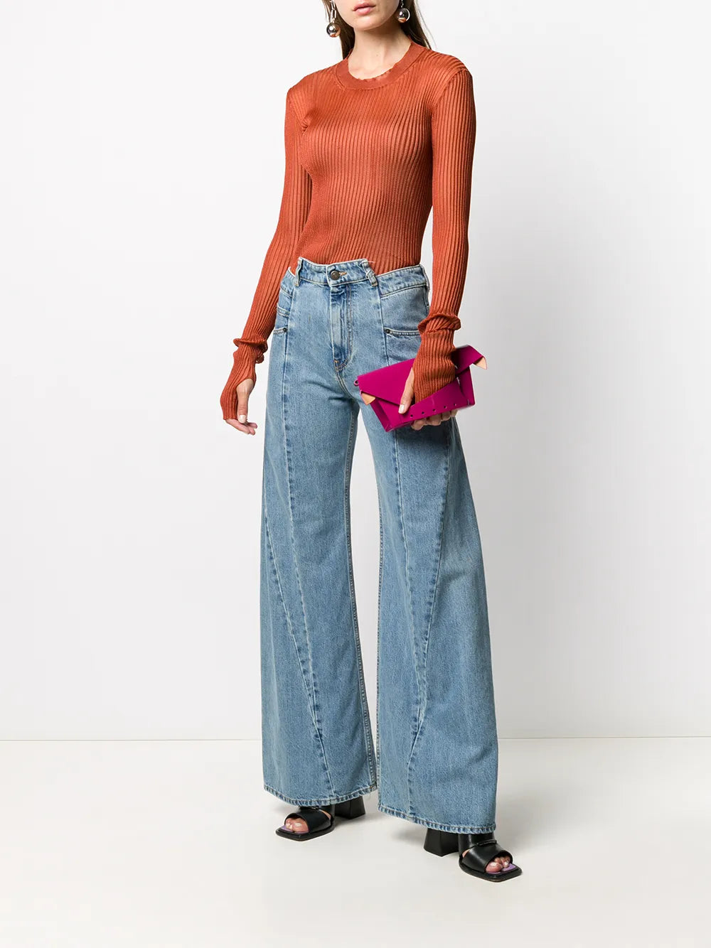 Décortiqué Wide-Leg Jeans