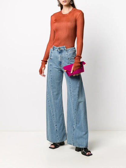 Décortiqué Wide-Leg Jeans