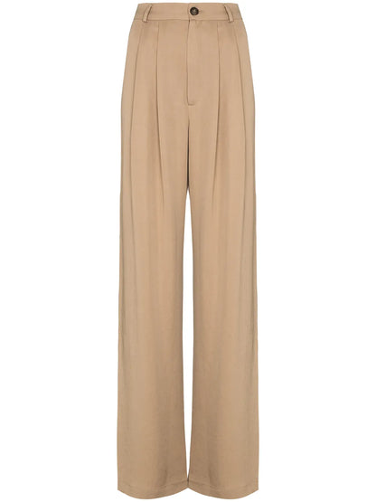 Mason High-Waist Wide-Leg Trousers
