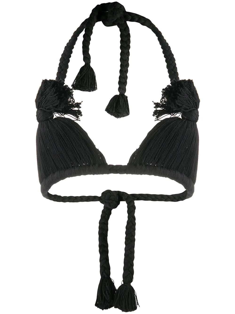 Rope Trim Bikini Top