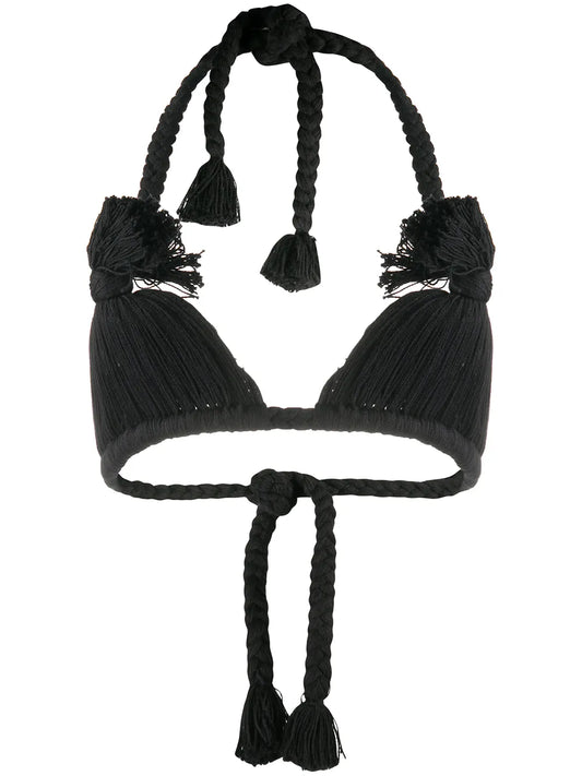 Rope Trim Bikini Top
