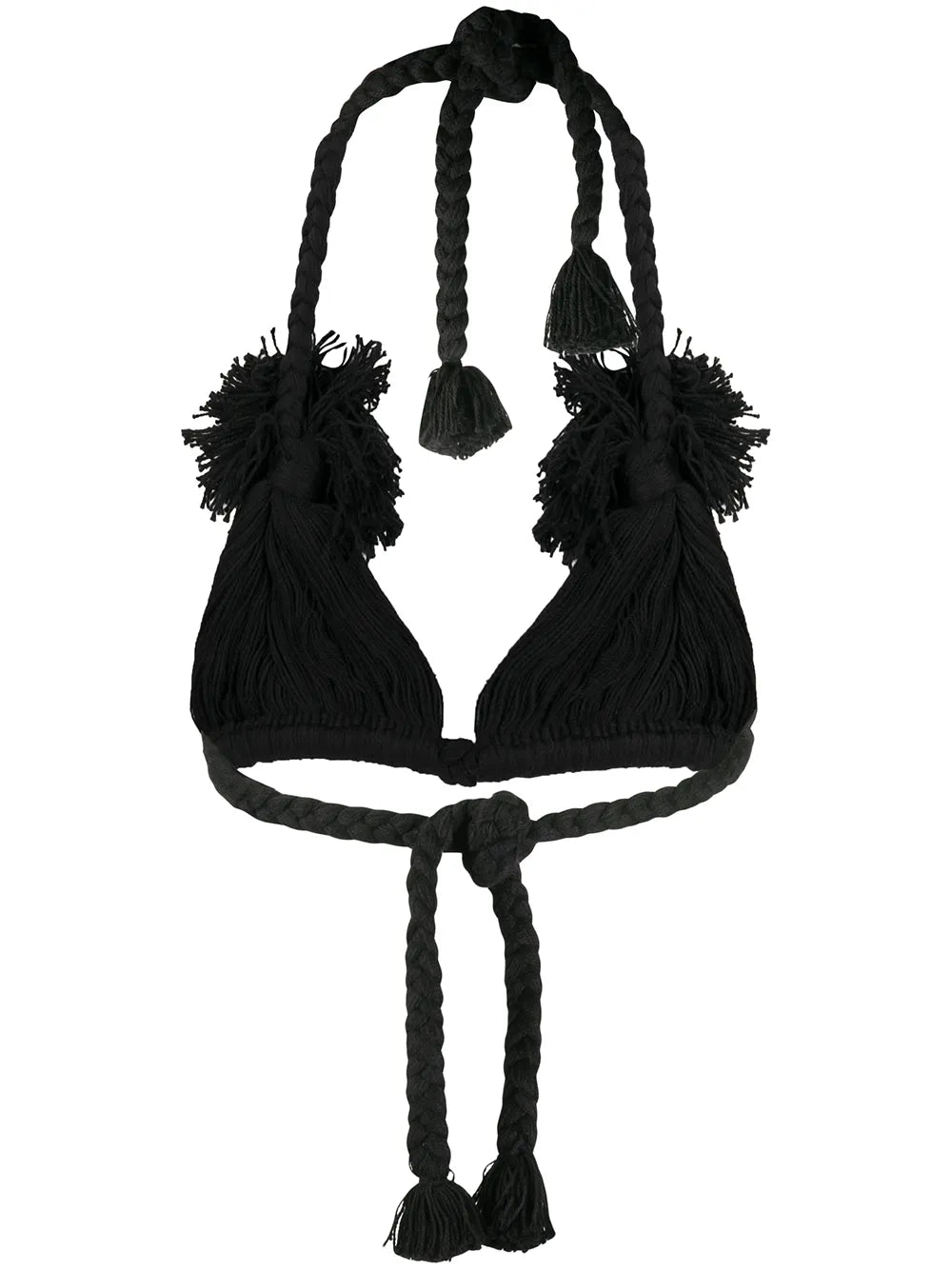 Rope Trim Bikini Top