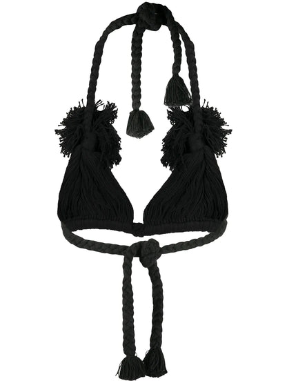Rope Trim Bikini Top