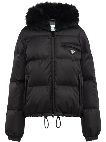 Re-Nylon Gabardine Puffer Jacket