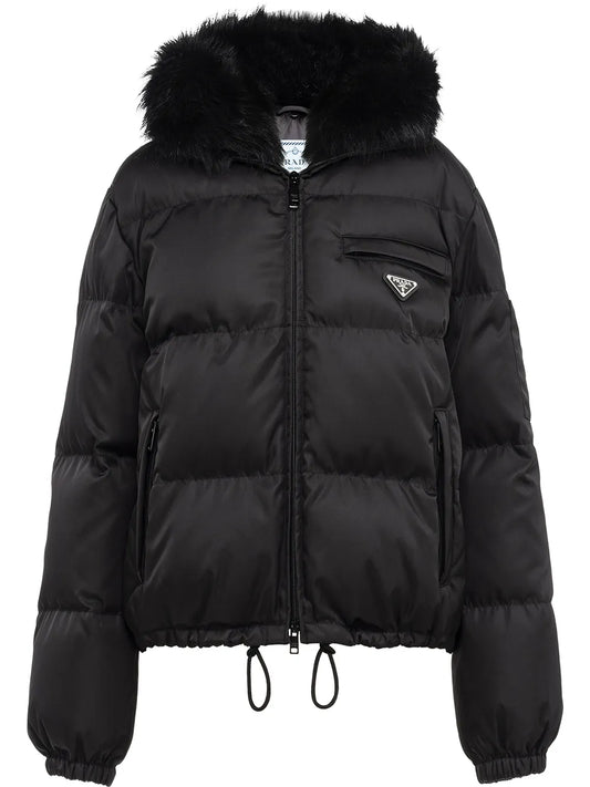 Re-Nylon Gabardine Puffer Jacket