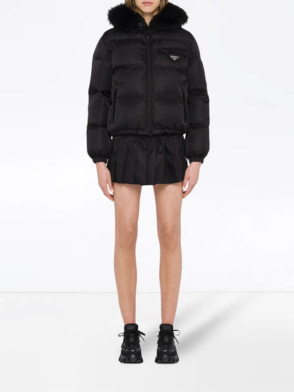 Re-Nylon Gabardine Puffer Jacket