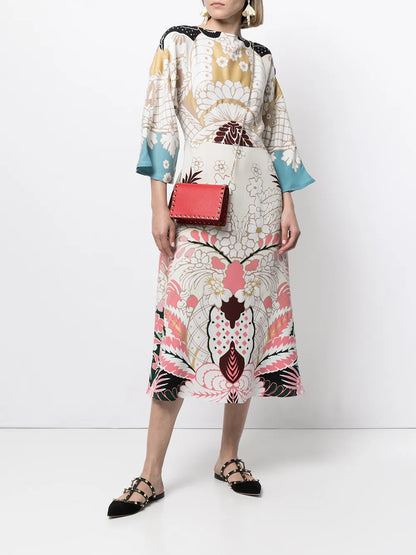 Cady Printed Dress