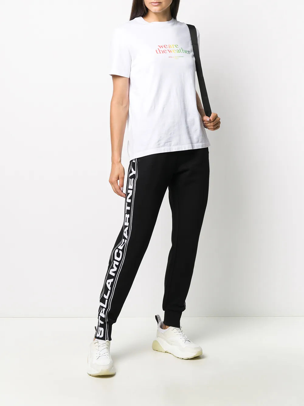 Logo Stripe Tapered Track Pants