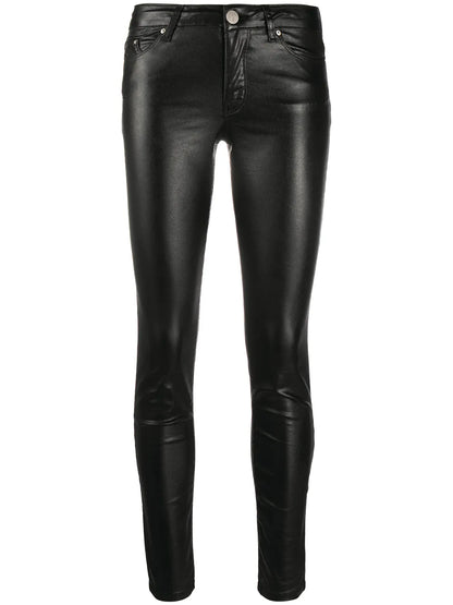 Skinny Metallic Denim Pants