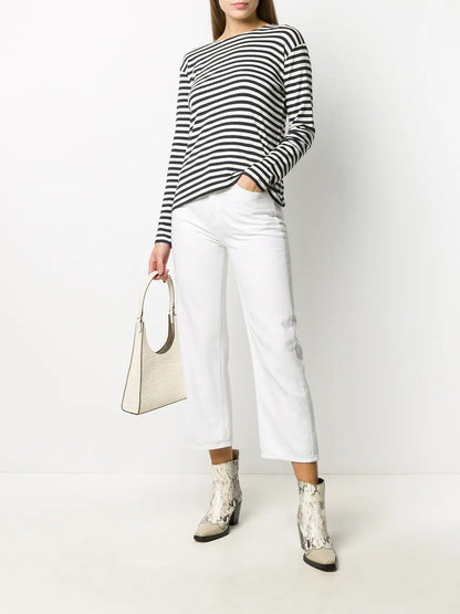 Striped Long-Sleeved T-Shirt