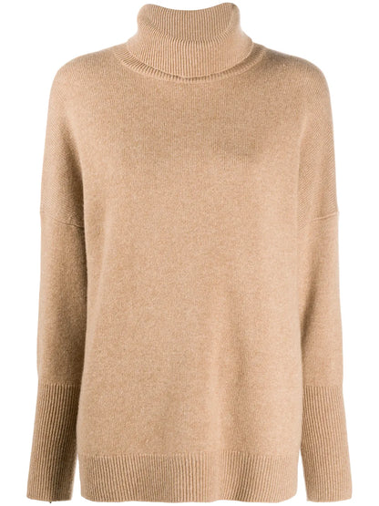 High Neck Cashmere Jumper