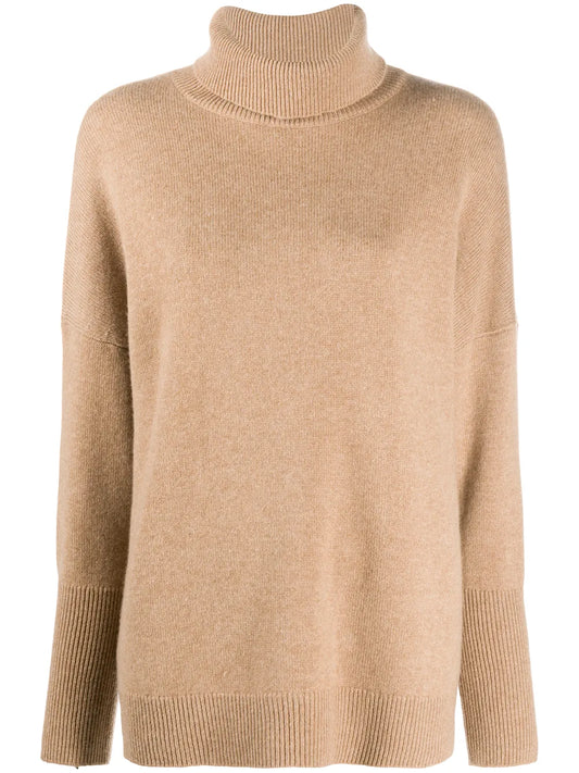 High Neck Cashmere Jumper