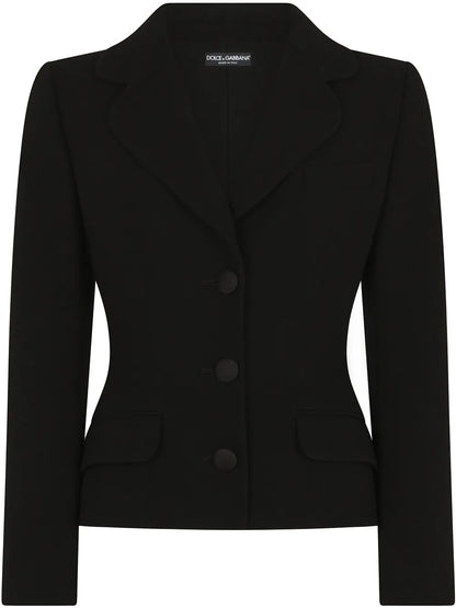 Dolce Wool Crêpe Jacket