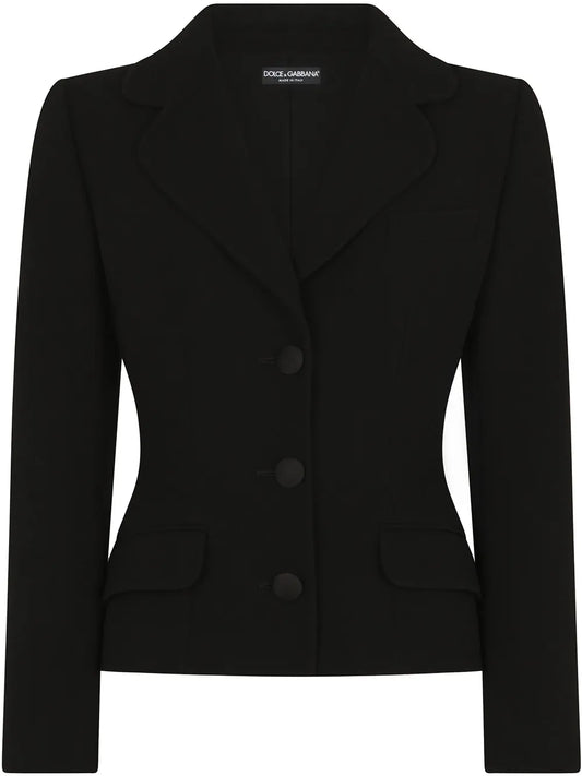 Dolce Wool Crêpe Jacket