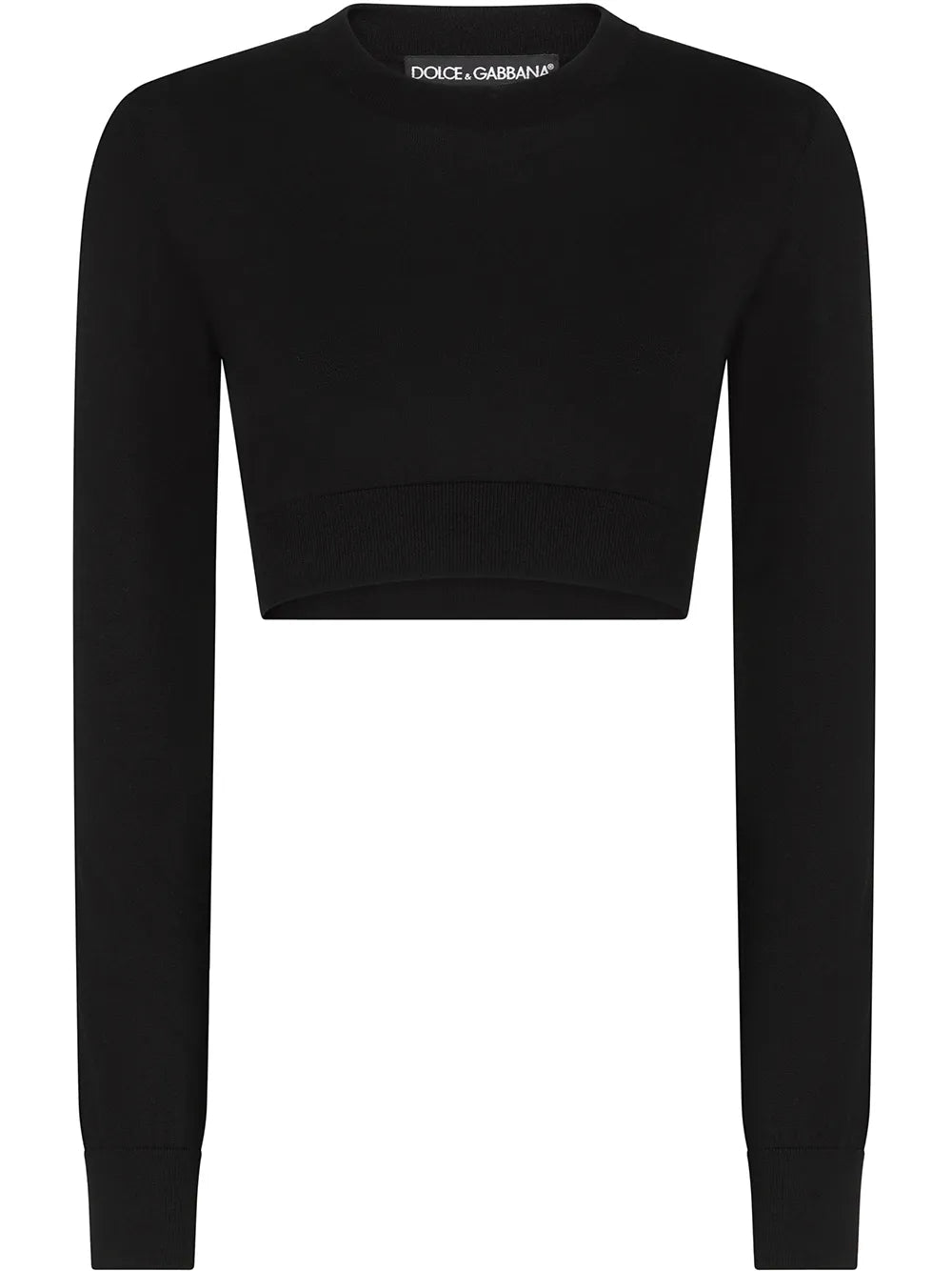 Silk Cropped Jumper