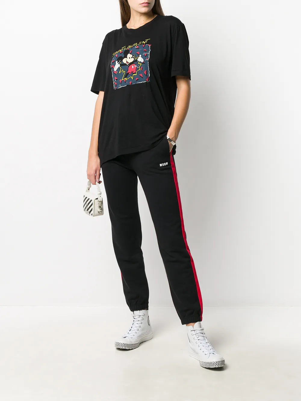 Side-Panel Tapered Track Pants