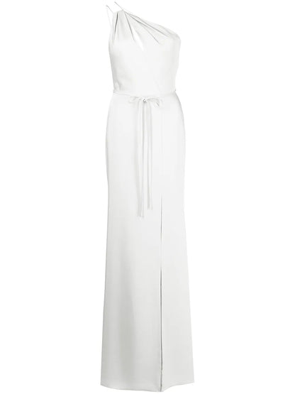 Asymmetric One-Shoulder Gown