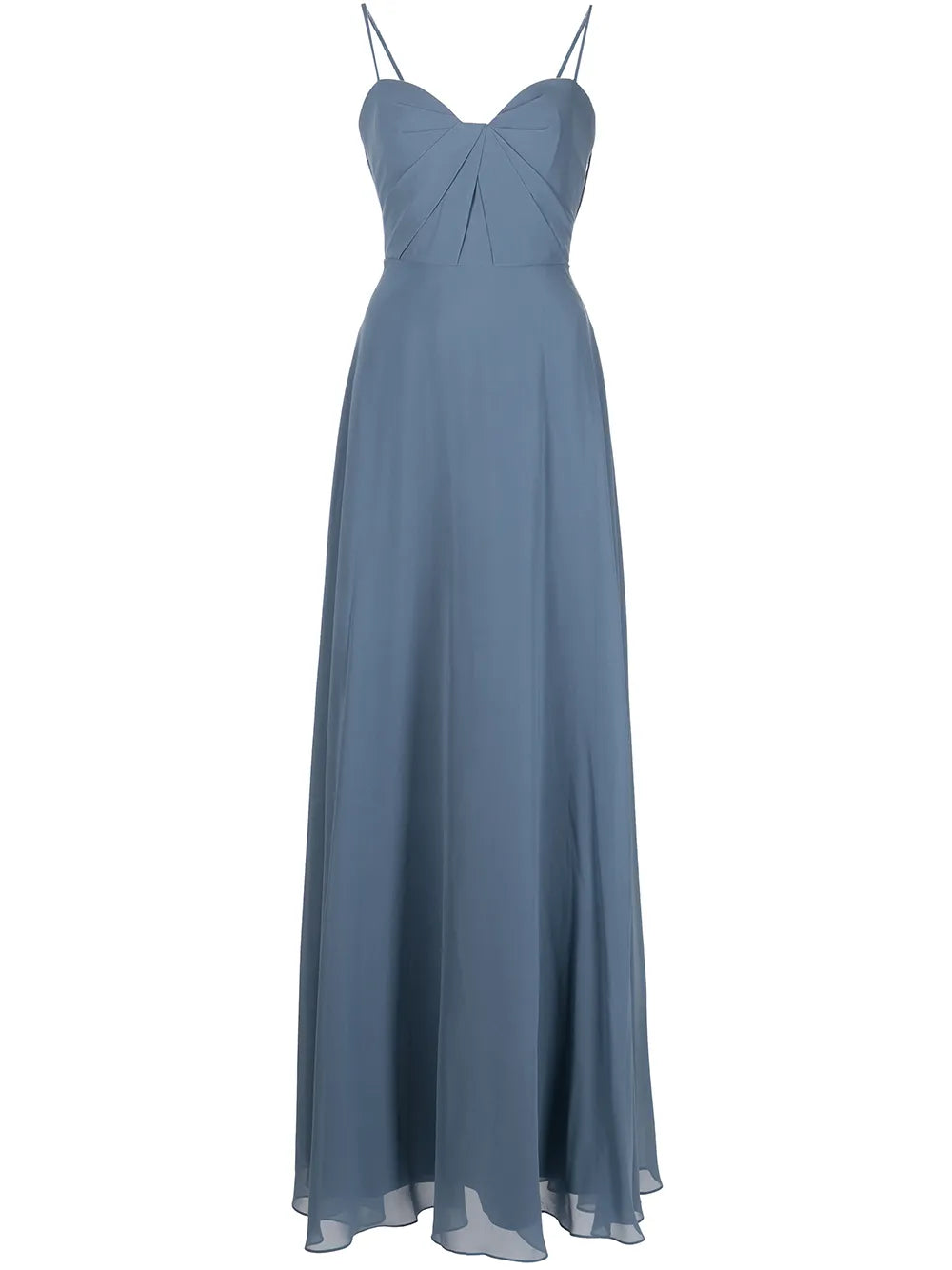 Long Spaghetti-Strap Dress