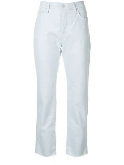 High-Rise Cropped Jeans
