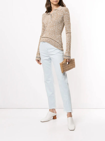 High-Rise Cropped Jeans