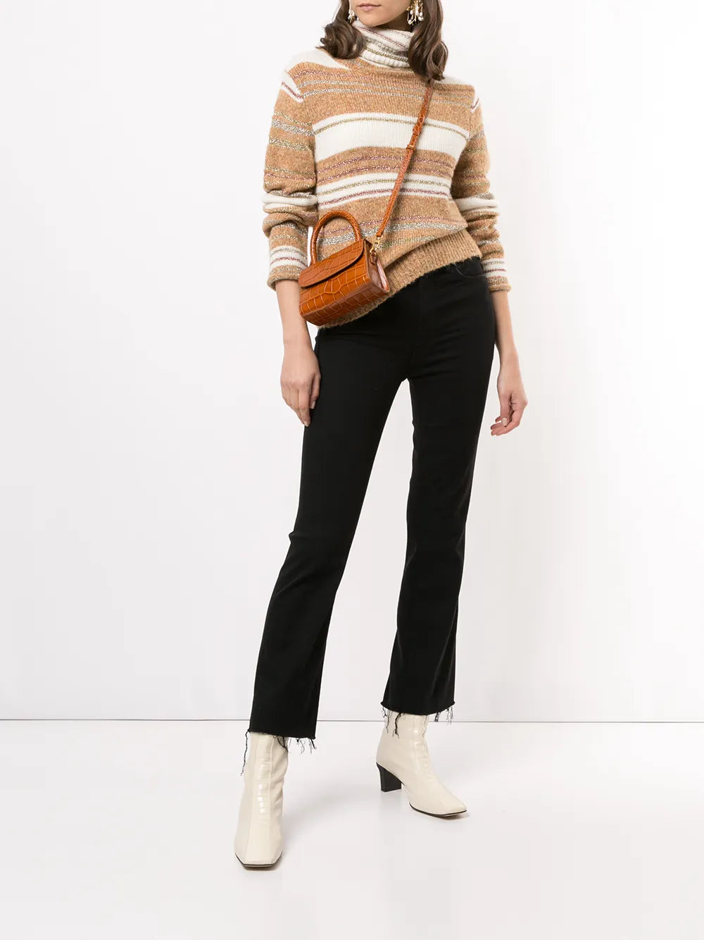 Hustler Ankle-Crop Kick Flare Jeans