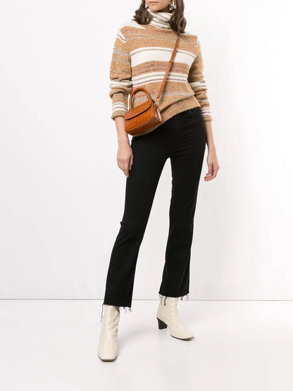 Hustler Ankle-Crop Kick Flare Jeans