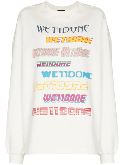 Logo-Print Crew-Neck Sweatshirt