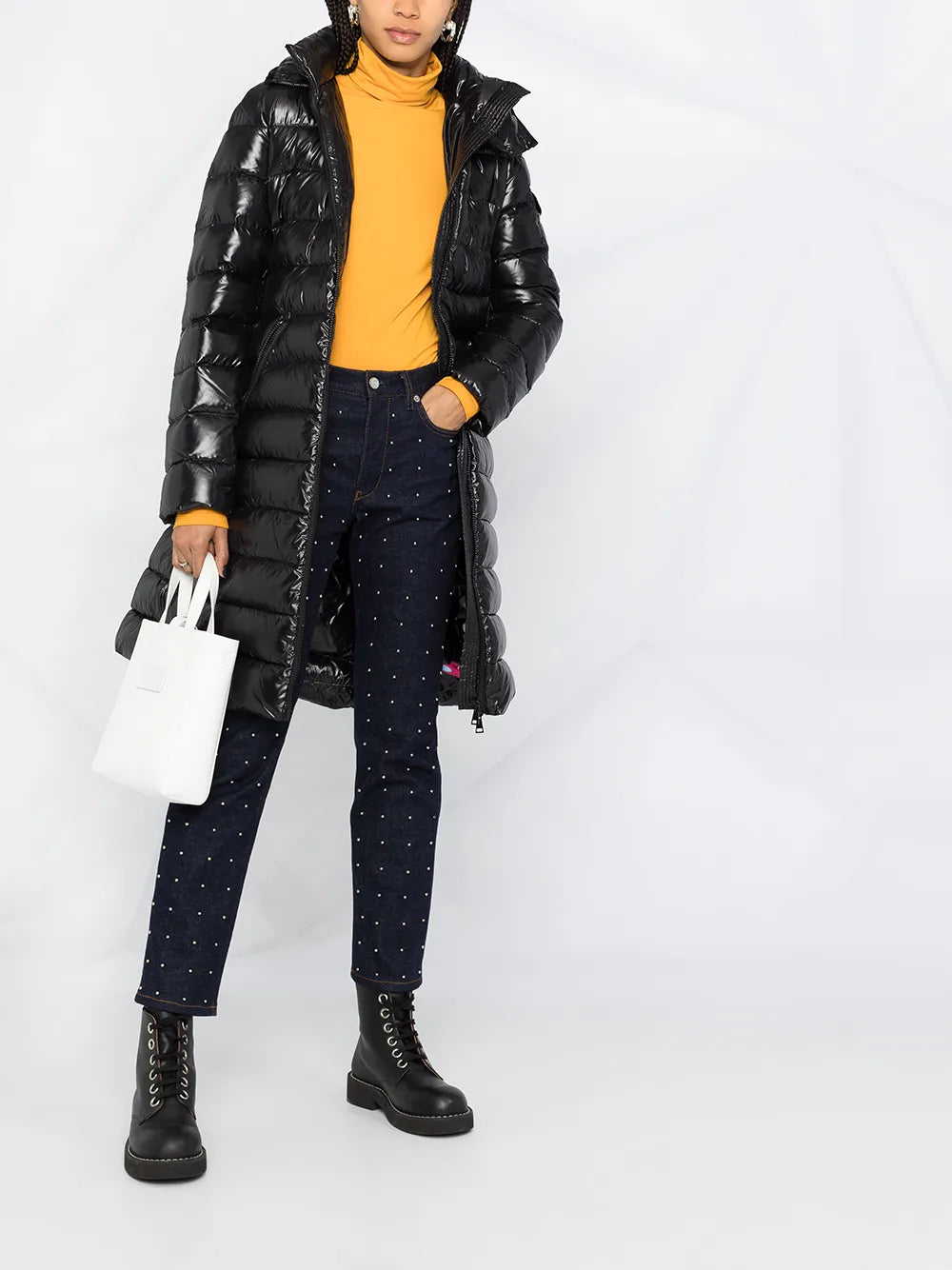 Moka Puffer Coat