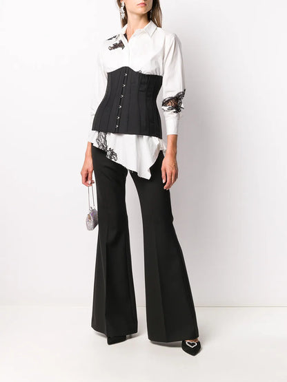 Panelled Fitted Corset