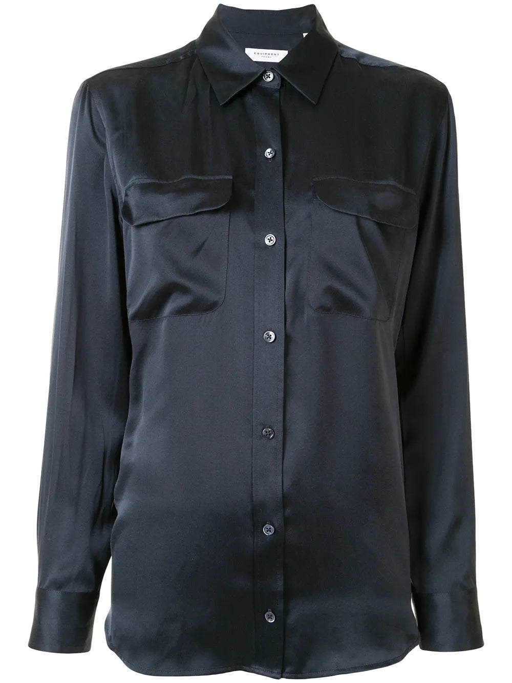 Signature Silk Satin Shirt