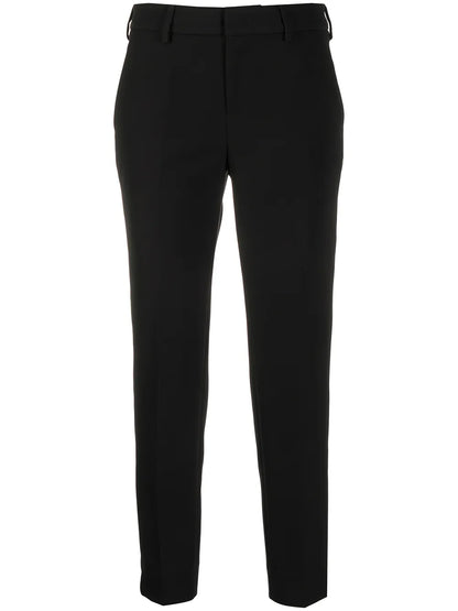 Cropped Slim-Fit Trousers